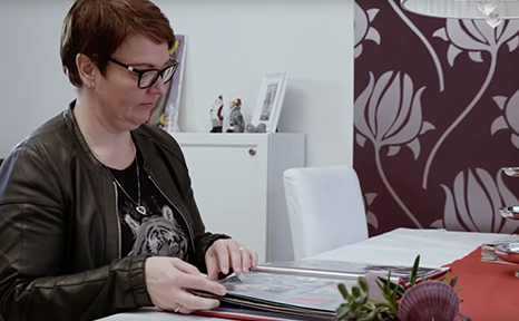 Ulla, moeder van Bastiaan