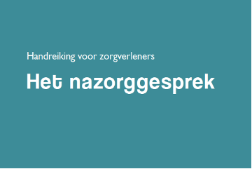 Het nazorggesprek