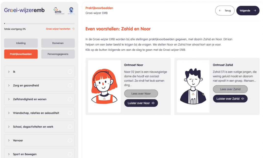 Zelfstandigheid bevorderen bij jongeren met EMB