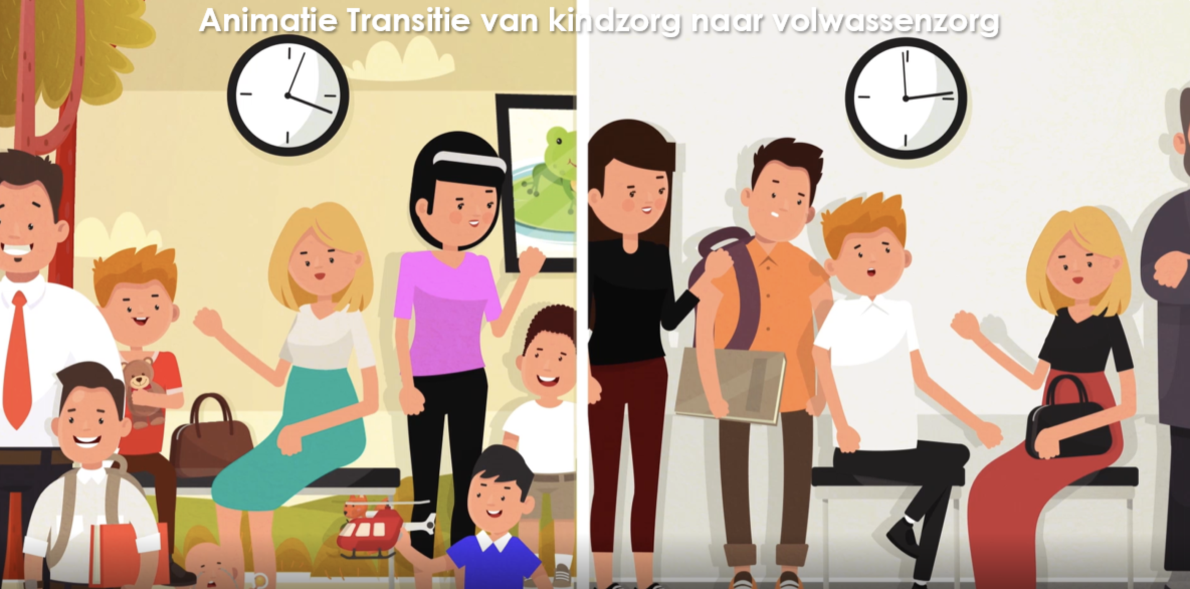 Verschillen in kind- en volwassenzorg