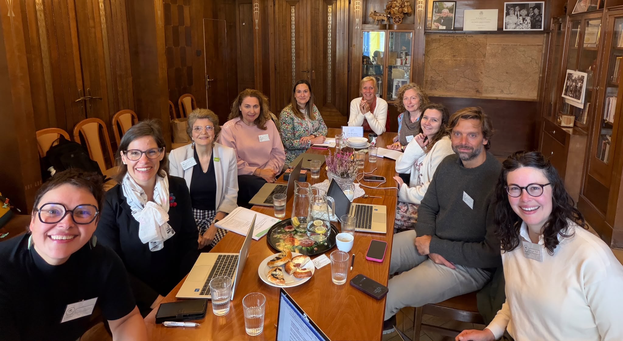 Connecting in Prague during EAPC Congres